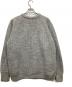 STEVEN ALAN (スティーブンアラン) クールーネックニット / WL/LI AZE CREW NECK KNIT-LOOSE グレー サイズ:L：4000円