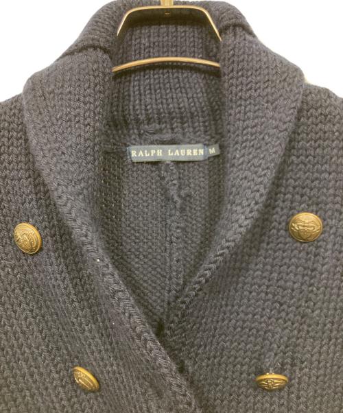 RALPH LAUREN（ラルフローレン）RALPH LAUREN (ラルフローレン) ダブルニットジャケット ネイビー サイズ:Mの古着・服飾アイテム