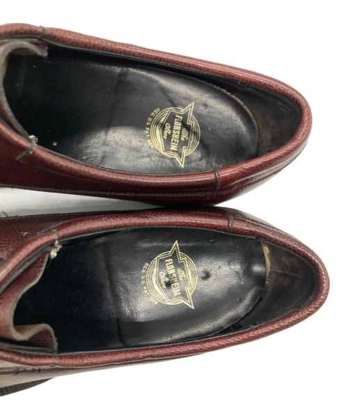 Florsheim（フローシャイム）Florsheim (フローシャイム) レザーシューズ ブラウン サイズ:8 1/2の古着・服飾アイテム