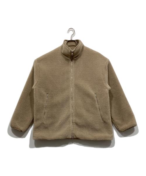 Spick and Span（スピック＆スパン）Spick and Span (スピックアンドスパン) バックロゴボアブルゾン　 ベージュ サイズ:38の古着・服飾アイテム