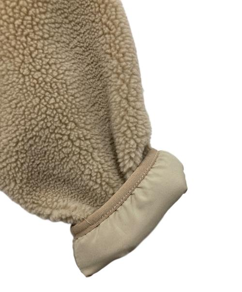 Spick and Span（スピック＆スパン）Spick and Span (スピックアンドスパン) バックロゴボアブルゾン　 ベージュ サイズ:38の古着・服飾アイテム