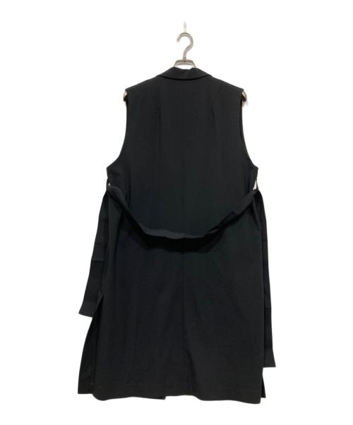 N.O.R.C（ノーク）N.O.R.C (ノーク) ロングジレ ブラック サイズ:2の古着・服飾アイテム