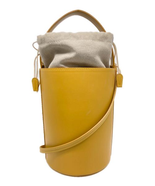 MARCO BIANCHINI（マルコビアンキーニ）MARCO BIANCHINI (マルコビアンキーニ) バケツショルダーバッグ イエローの古着・服飾アイテム