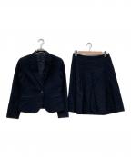 BURBERRY LONDONバーバリーロンドン）の古着「セットアップスーツ　スカート」｜ブラック