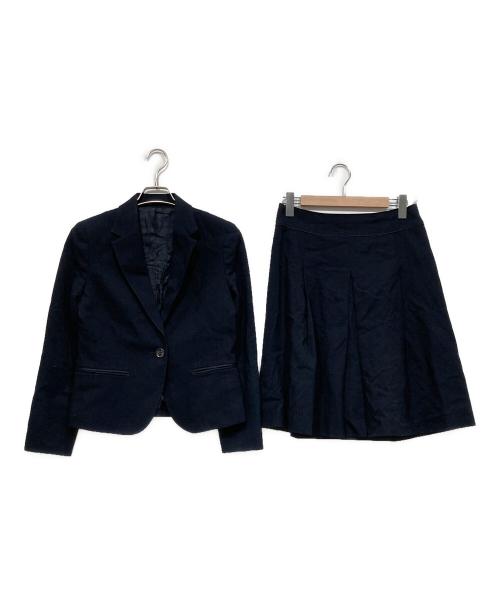 BURBERRY LONDON（バーバリーロンドン）BURBERRY LONDON (バーバリーロンドン) セットアップスーツ　スカート ブラック サイズ:40の古着・服飾アイテム