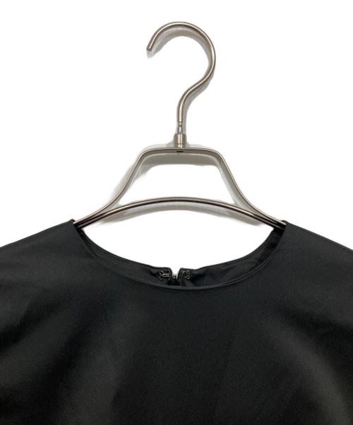 maison de dolce（メゾンドドルチェ）maison de dolce (メゾンドドルチェ) 半袖ブラウス　パフスリーブ ブラック サイズ:Sの古着・服飾アイテム