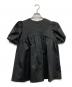 maison de dolce (メゾンドドルチェ) 半袖ブラウス　パフスリーブ ブラック サイズ:S：4000円