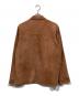 Johnbull (ジョンブル) LEATHER COACH JACKET / レザーコーチジャケット　24ＡＷ ブラウン サイズ:Ｌ：17000円