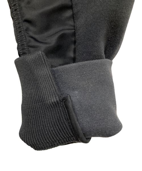 NIKE（ナイキ）NIKE (ナイキ) sacai (サカイ) NRG HOODY / 異素材ドッキングフーディ ブラック サイズ:Lの古着・服飾アイテム