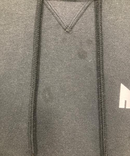 NIKE（ナイキ）NIKE (ナイキ) sacai (サカイ) NRG HOODY / 異素材ドッキングフーディ ブラック サイズ:Lの古着・服飾アイテム