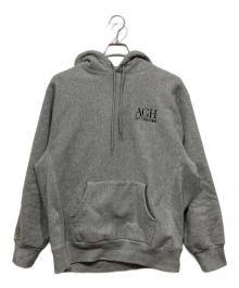 APHRODITE GANG（アフロディーテギャング）の古着「刺繍ロゴプルオーバーパーカー」｜グレー