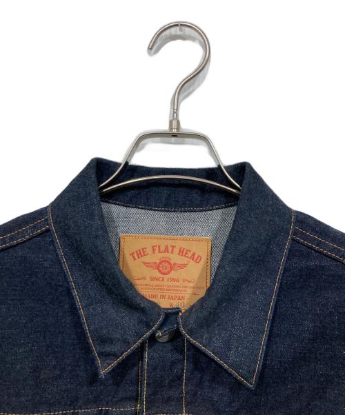 THE FLATH HEAD（ザフラットヘッド）THE FLATH HEAD (ザフラットヘッド) 14.5oz デニムジャケット　50’sモデル インディゴ サイズ:40の古着・服飾アイテム