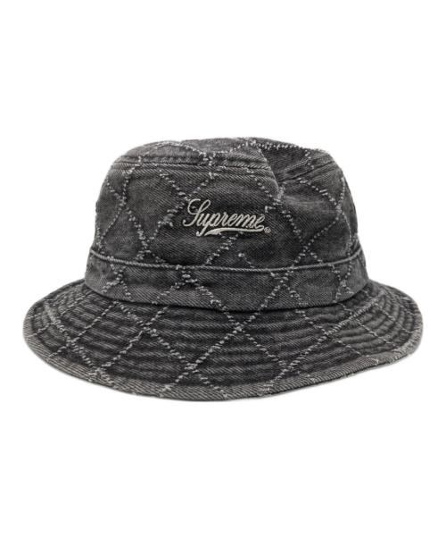 SUPREME（シュプリーム）SUPREME (シュプリーム) バケットハット / Punched denim crusher グレーの古着・服飾アイテム