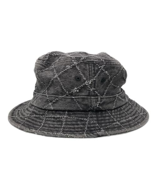 SUPREME（シュプリーム）SUPREME (シュプリーム) バケットハット / Punched denim crusher グレーの古着・服飾アイテム