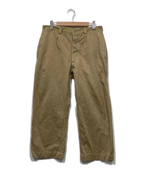 French Army（フランス軍）French Army (フレンチアーミー) M-52ミリタリーチノ ベージュ サイズ:35の古着・服飾アイテム