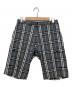 BURBERRY BLACK LABEL（バーバリーブラックレーベル）の古着「ノバチェック柄ショートパンツ」｜グレー
