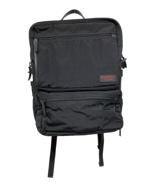 MANHATTAN PASSAGE（マンハッタン・パッセージ）MANHATTAN PASSAGE (マンハッタン・パッセージ) バックパック ブラックの古着・服飾アイテム