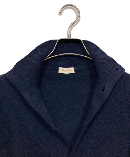 Cruciani（クルチアーニ）CRUCIANI (クルチアーニ) カシミアハイネックニットカーディガン ネイビー サイズ:44の古着・服飾アイテム