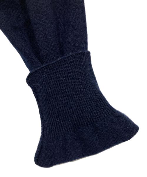 Cruciani（クルチアーニ）CRUCIANI (クルチアーニ) カシミアハイネックニットカーディガン ネイビー サイズ:44の古着・服飾アイテム