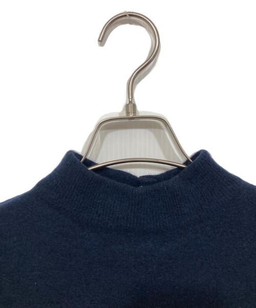 45R（フォーティファイブ・アール）45R (フォーティファイブ・アール) ハイネックウールニット ネイビー サイズ:3の古着・服飾アイテム