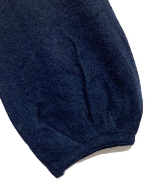 45R（フォーティファイブ・アール）45R (フォーティファイブ・アール) ハイネックウールニット ネイビー サイズ:3の古着・服飾アイテム