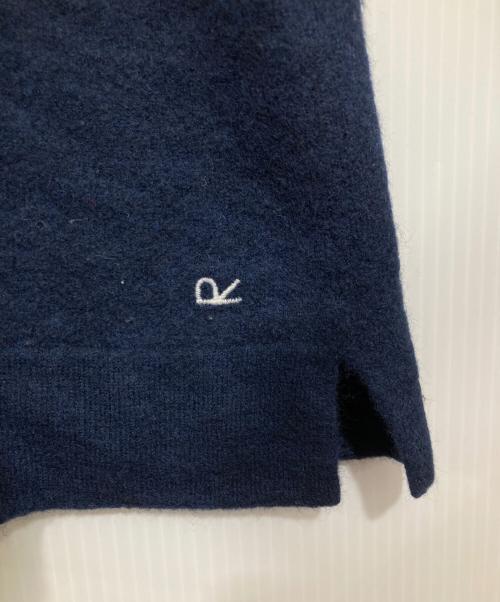 45R（フォーティファイブ・アール）45R (フォーティファイブ・アール) ハイネックウールニット ネイビー サイズ:3の古着・服飾アイテム