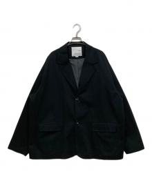 EVISTUB（エヴィスタブ）の古着「オーバーテーラードジャケット」｜ブラック