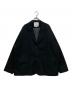 EVISTUB（エヴィスタブ）の古着「オーバーテーラードジャケット」｜ブラック