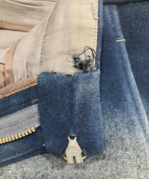 kolor/BEACON（カラービーコン）kolor/BEACON (カラービーコン) グラデーションスラックス ネイビー×グレー サイズ:2の古着・服飾アイテム