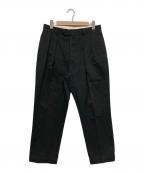 NEATニート）の古着「2タックスラックス」｜ブラック