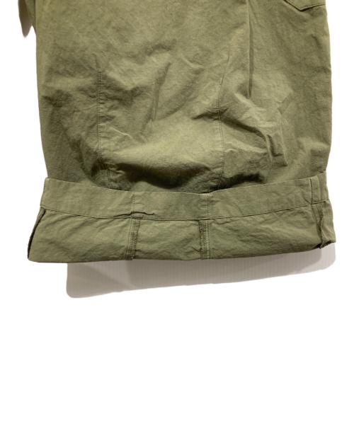 nest Robe（ネストローブ）nest Robe (ネストローブ) コットンリネンウェザーバレルパンツ オリーブ サイズ:Fの古着・服飾アイテム