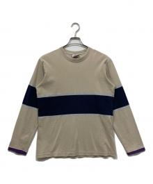 BARBARIAN（バーバリアン）の古着「ロングスリーブカットソー」｜ベージュ