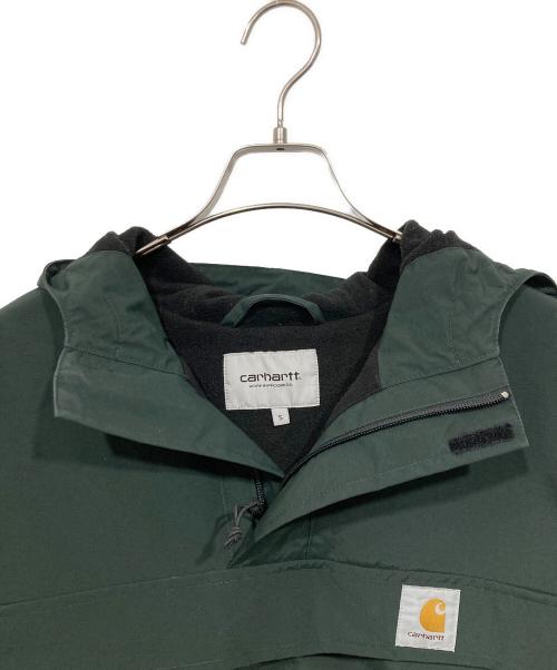 CarHartt（カーハート）CarHartt (カーハート) アノラックパーカー / Nimbus Pullover グリーン サイズ:Sの古着・服飾アイテム