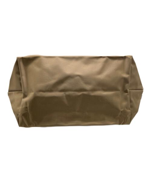 LONGCHAMP（ロンシャン）LONGCHAMP (ロンシャン) トートバッグ　折り畳み オリーブオレンジの古着・服飾アイテム