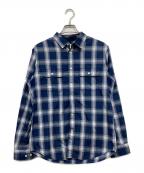 THE NORTH FACEザ ノース フェイス）の古着「チェックシャツ」｜ネイビー