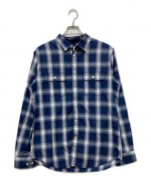 THE NORTH FACE（ザ ノース フェイス）の古着「チェックシャツ」｜ネイビー
