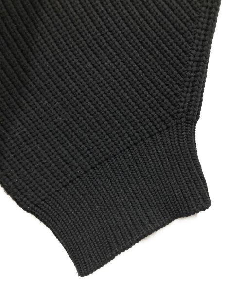 Adam et Rope（アダム エ ロペ）Adam et Rope (アダム エ ロペ) パール付きカーディガン ブラック サイズ:Fの古着・服飾アイテム