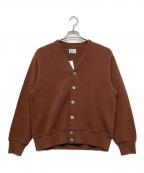Yonetomiヨネトミ）の古着「GIMA COTTON CARDIGAN」｜ブラウン