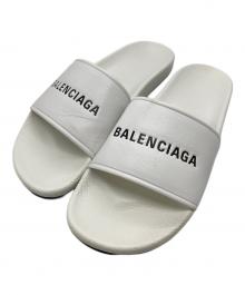 BALENCIAGA（バレンシアガ）の古着「スライドサンダル」｜ホワイト