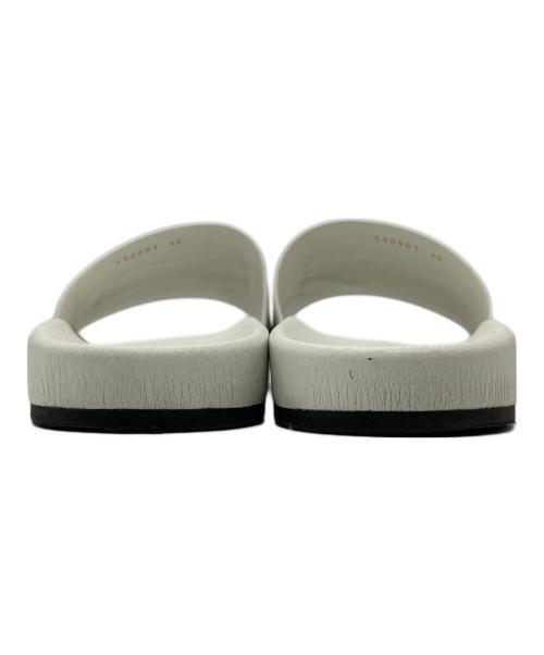 BALENCIAGA（バレンシアガ）BALENCIAGA (バレンシアガ) スライドサンダル ホワイト サイズ:43の古着・服飾アイテム