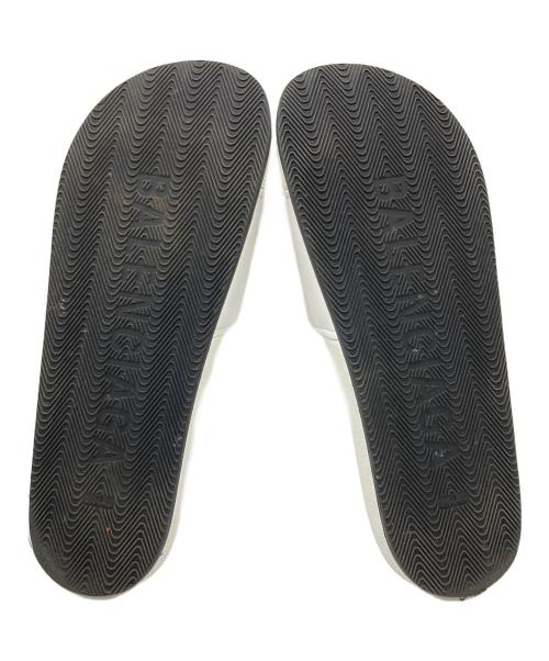 BALENCIAGA（バレンシアガ）BALENCIAGA (バレンシアガ) スライドサンダル ホワイト サイズ:43の古着・服飾アイテム