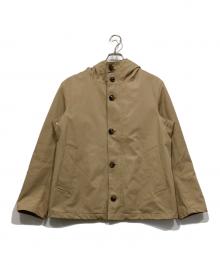 BEAUTY&YOUTH（ビューティーアンドユース）の古着「フーディーブルゾン」｜ベージュ