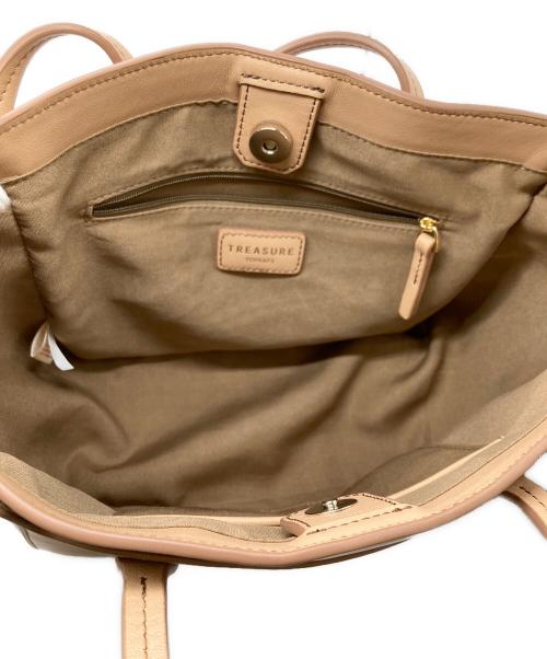 TREASURE TOPKAPI（トレジャートプカピ）TREASURE TOPKAPI (トレジャートプカピ) ハンドバッグ ベージュの古着・服飾アイテム