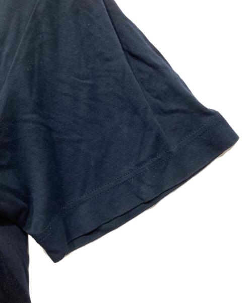 BLACK LABEL CRESTBRIDGE（ブラックレーベル クレストブリッジ）BLACK LABEL CRESTBRIDGE (ブラックレーベル クレストブリッジ) ロゴプリントTシャツ ネイビー サイズ:Lの古着・服飾アイテム