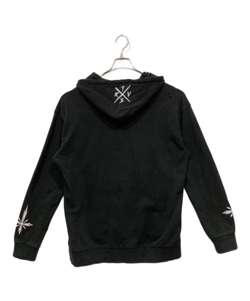 TRAVAS（トラバス）TRAVAS (トラバス) プルオーバーパーカー ブラック サイズ:Freeの古着・服飾アイテム