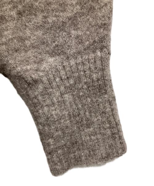 BEAUTY&YOUTH（ビューティーアンドユース）BEAUTY&YOUTH (ビューティーアンドユース) モヘヤブレンドロングニットガウン グレー サイズ:Freeの古着・服飾アイテム