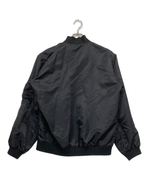 JACKROSE（ジャックローズ）JACKROSE (ジャックローズ) ローズ刺繍リバーシブルスカジャン＆MA-1 ブルー サイズ:3の古着・服飾アイテム