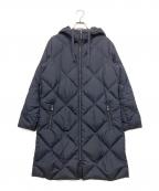 LAUREN RALPH LAURENローレンラルフローレン）の古着「キルティングダウンコート」｜ネイビー