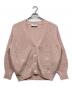 THREE DOTS（スリードッツ）の古着「Spray l/s cardigan /  Vネックカーディガン」｜ピンク