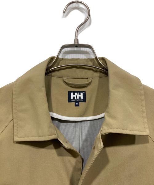 HELLY HANSEN（ヘリーハンセン）HELLY HANSEN (ヘリーハンセン) ステンカラーコート ベージュ サイズ:Mの古着・服飾アイテム